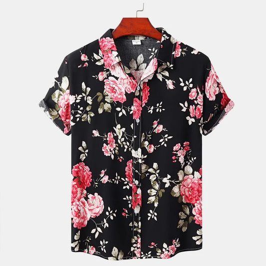 Play With the Vibes with Men’s Hawaiian Shirt Short Sleeve