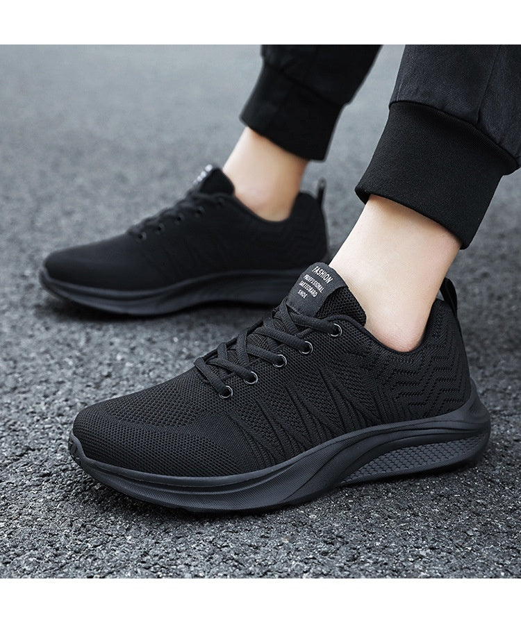 Spring And Summer - Men's Running Casual Flying Woven Shoes