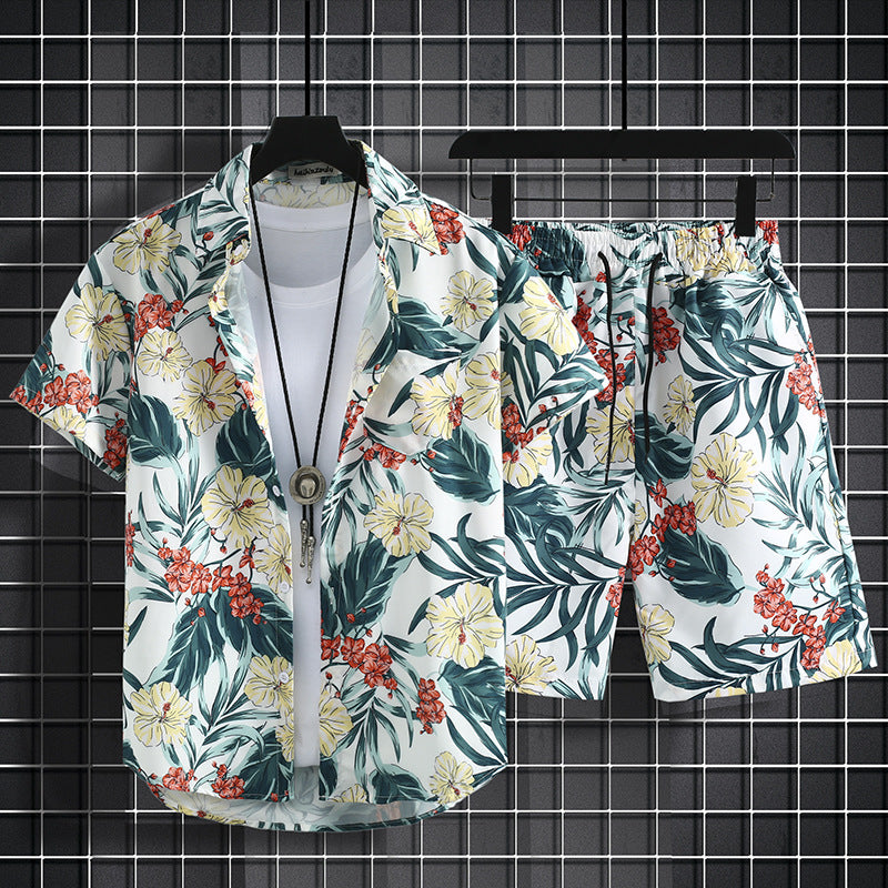 Hawaiian style beach shirt - Quick drying